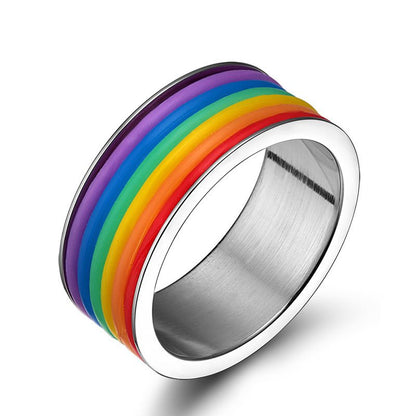 Bague LGBT Arc-en-Ciel