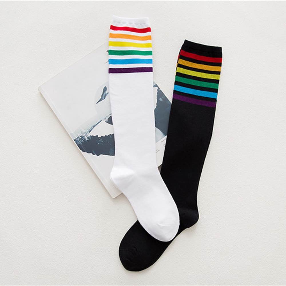 Chaussettes Hautes Arc-En-Ciel