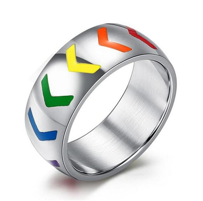 Bague LGBT Flèches