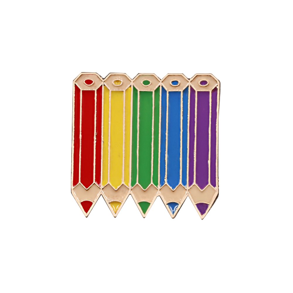 Pins Crayons de Couleur