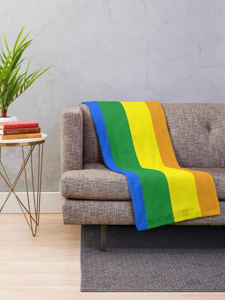 Plaid Arc-En-Ciel