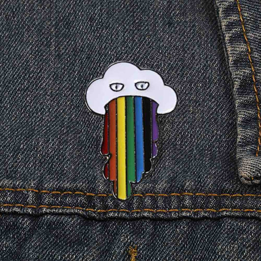 Pins Nuage Arc-En-Ciel