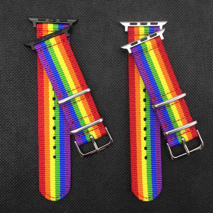 Bracelet Apple Watch Arc-en-ciel