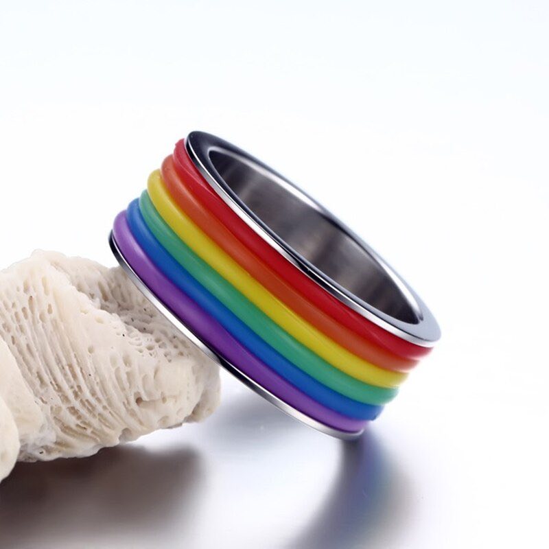 Bague LGBT — Rainbow