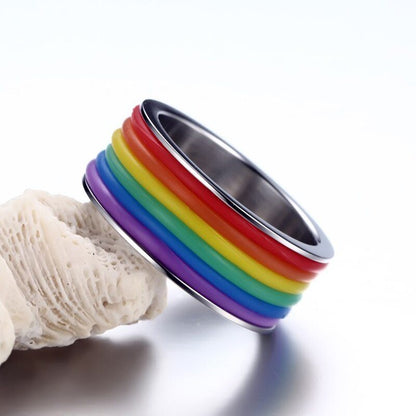 Bague LGBT — Rainbow
