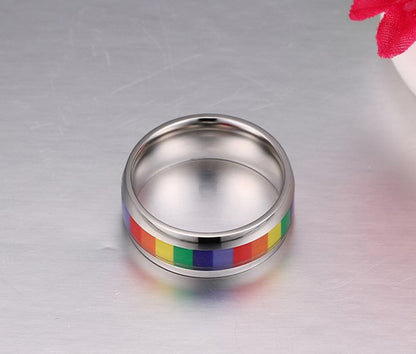 Bague LGBT — Carreaux