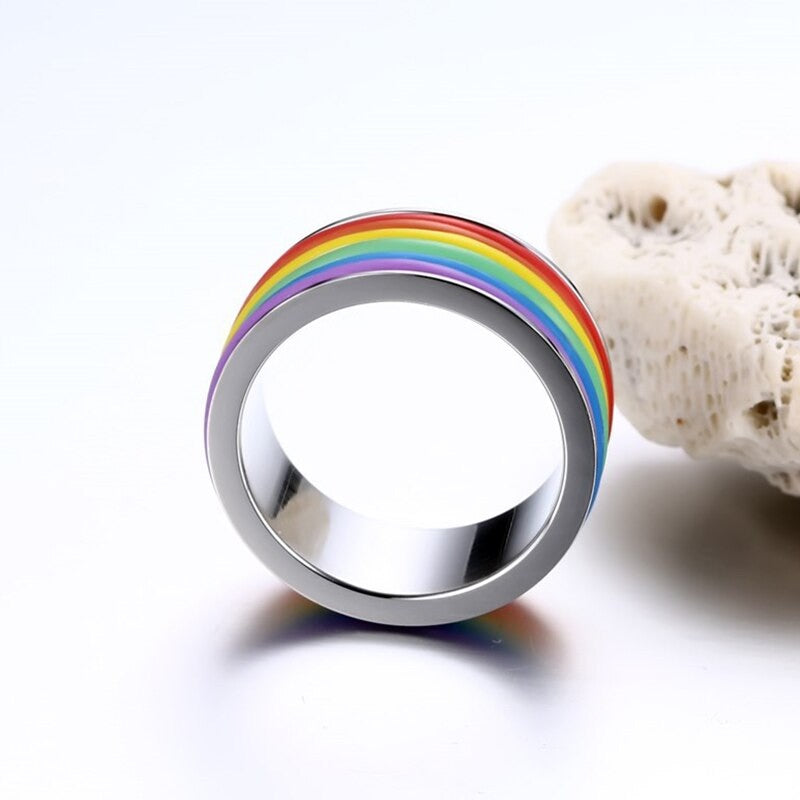 Bague LGBT — Rainbow