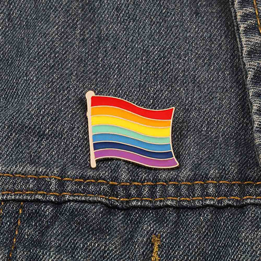 Pins Drapeau Arc-En-Ciel