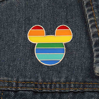 Pins Mickey Arc-En-Ciel