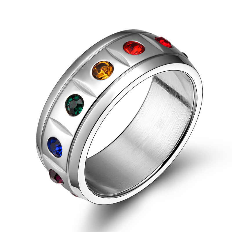 Bague Pierres Multicolores