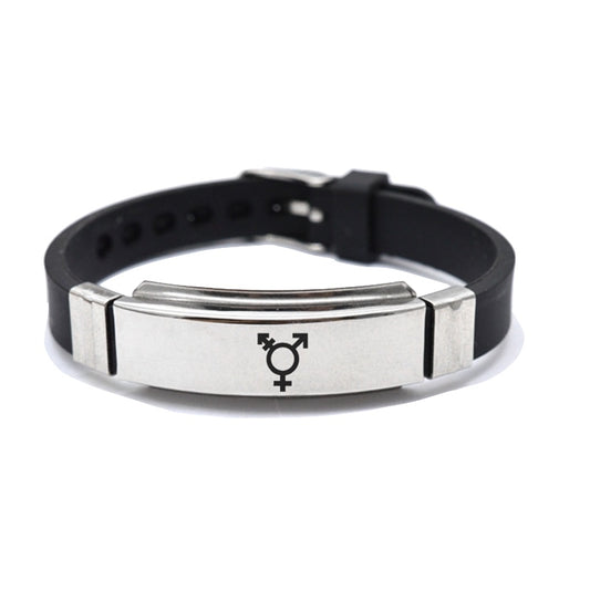 Bracelet Noir Transgenre