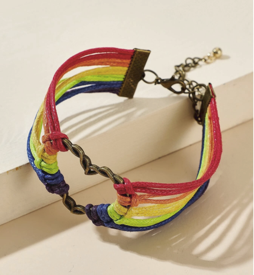 Bracelet LGBT — Rainbow Ropes