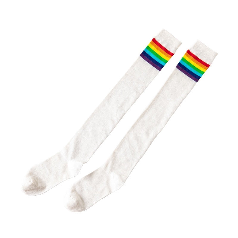 Chaussettes Cuissardes Blanches