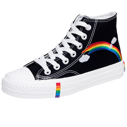 Chaussures noires Arc-en-ciel
