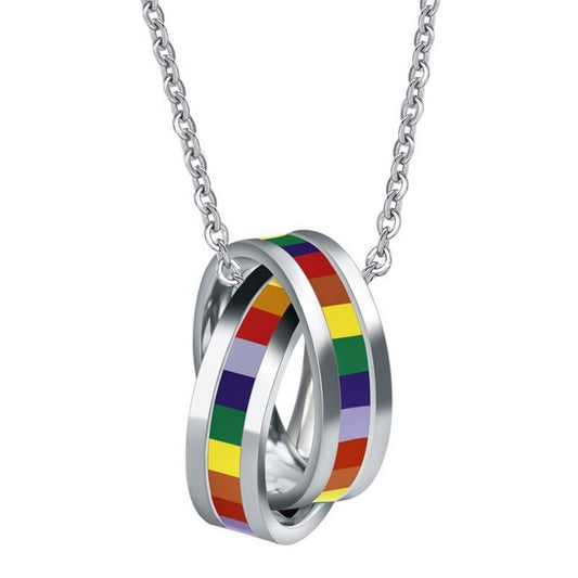 Collier Double Anneaux
