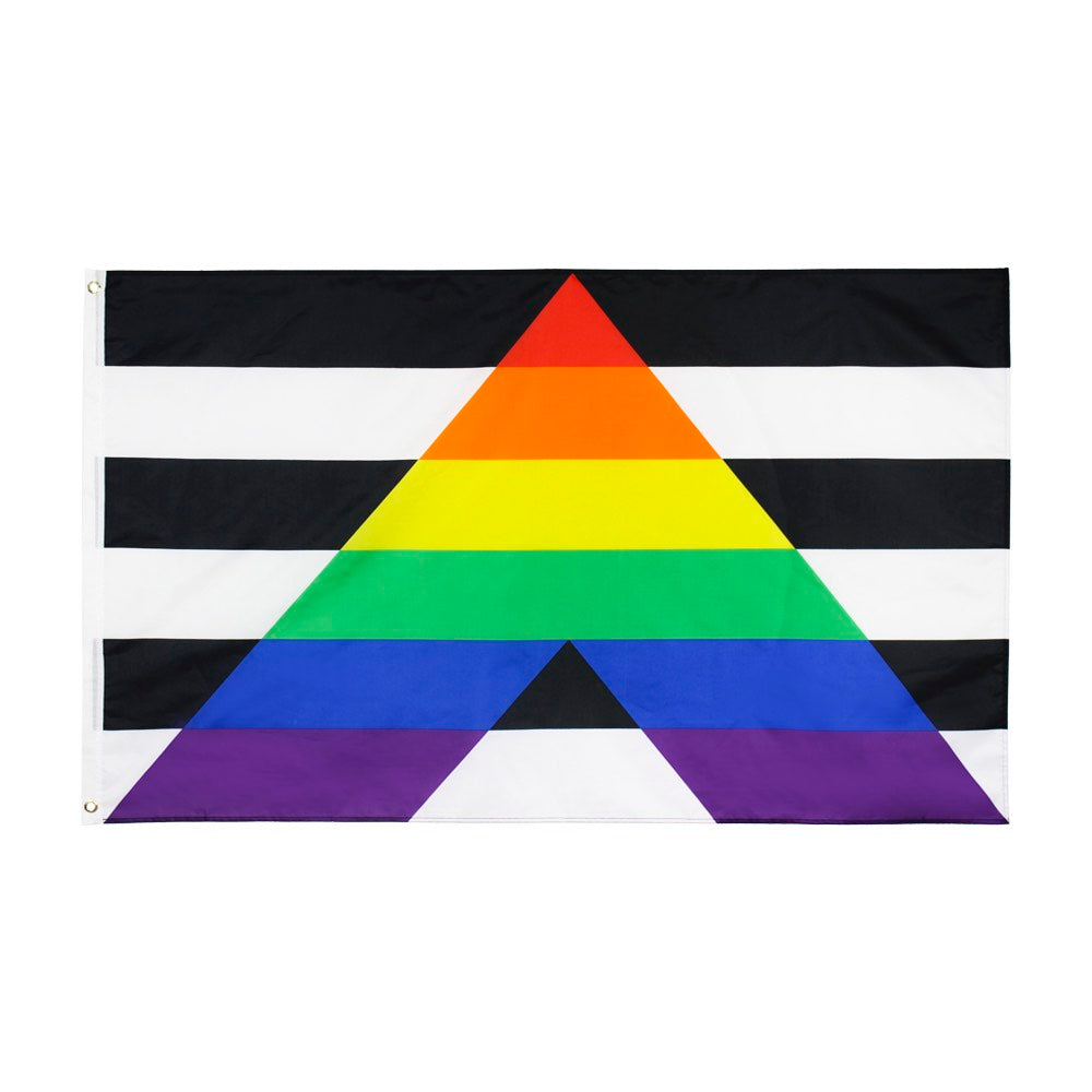 Drapeau LGBT Allié Hétérosexuel <br/> 90 x 150 cm