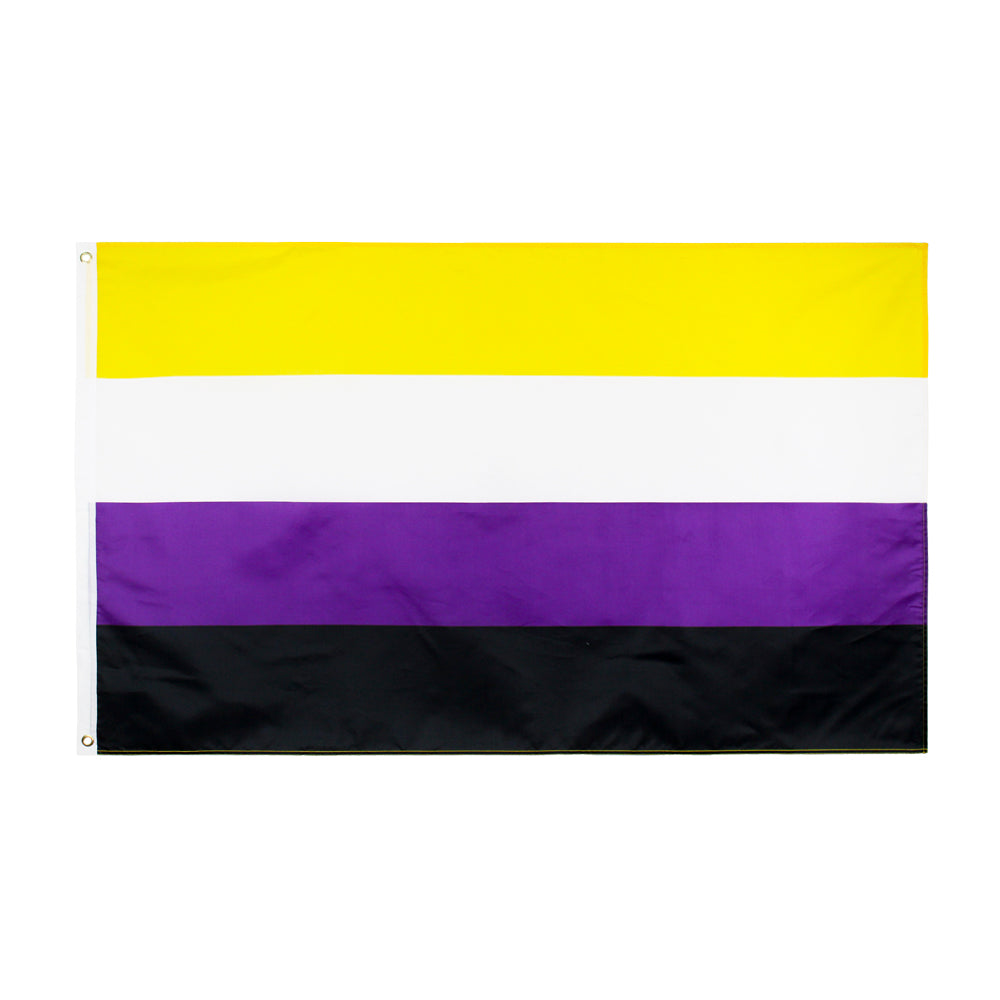 Drapeau Gay 90 X 150 cm des fiertés LGBTQIA+ – Proud & Gay