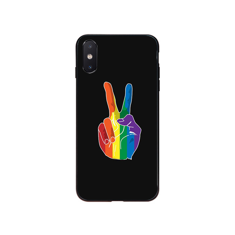 Coque iPhone LGBT Peace