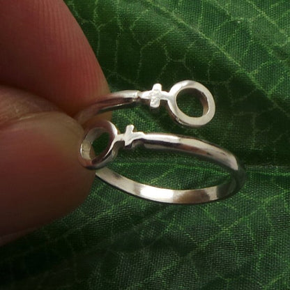 Bague LGBT — Lesbienne