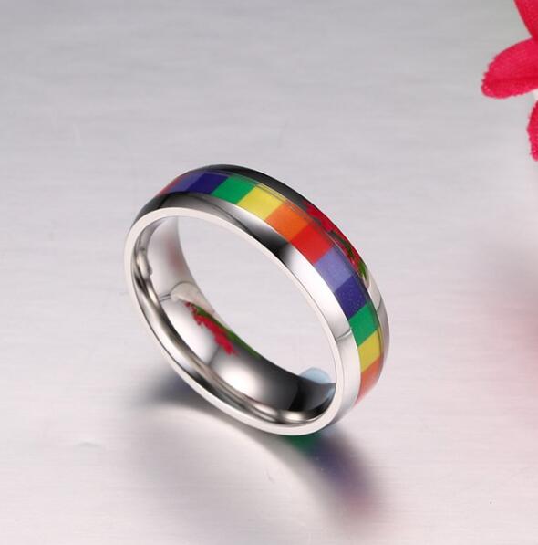 Bague LGBT — Carreaux