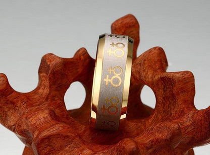 Bague LGBT — Mariage Lesbien