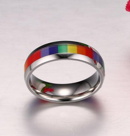 Bague LGBT — Carreaux