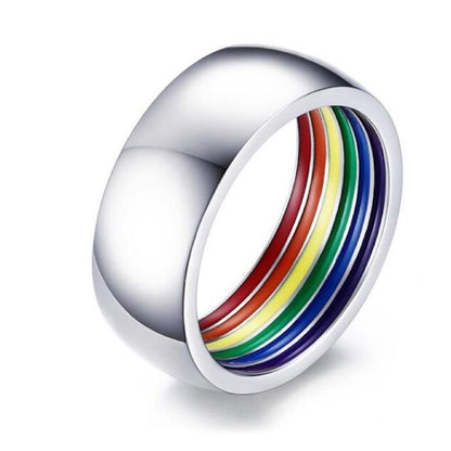 Bague LGBT Délicate