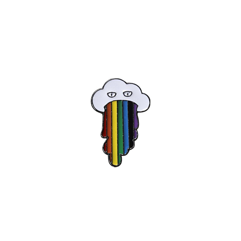 Pins Nuage Arc-En-Ciel
