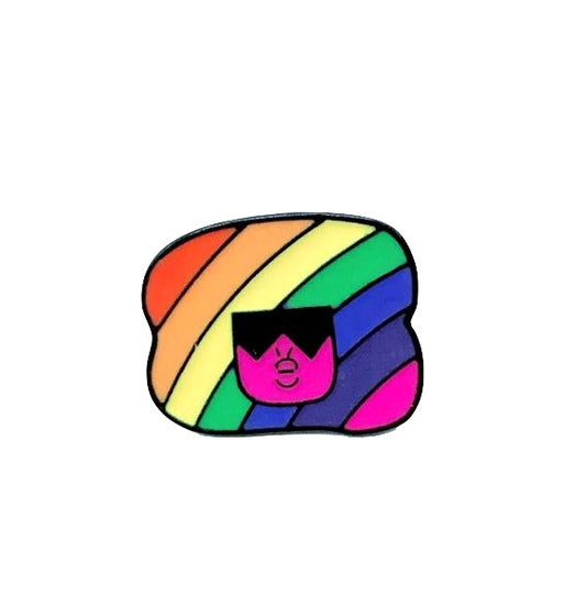 Pins Afro Arc-En-Ciel