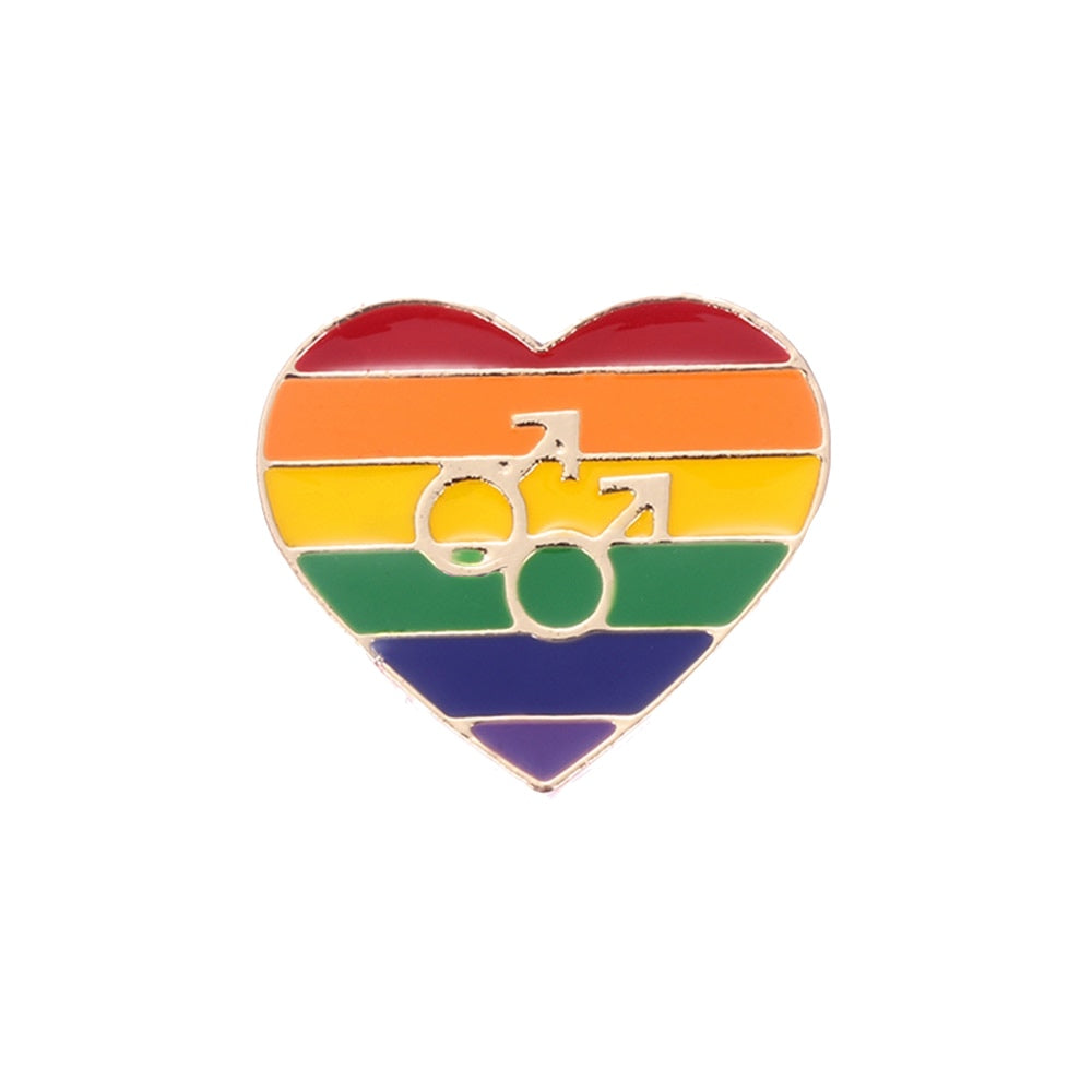 Pins Coeur Gay