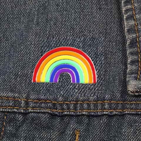 Pins Rainbow Flash