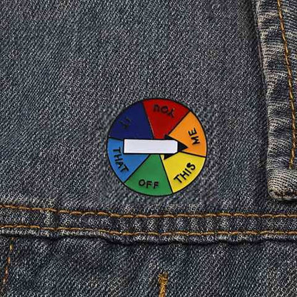 Pins Roue Arc-En-Ciel