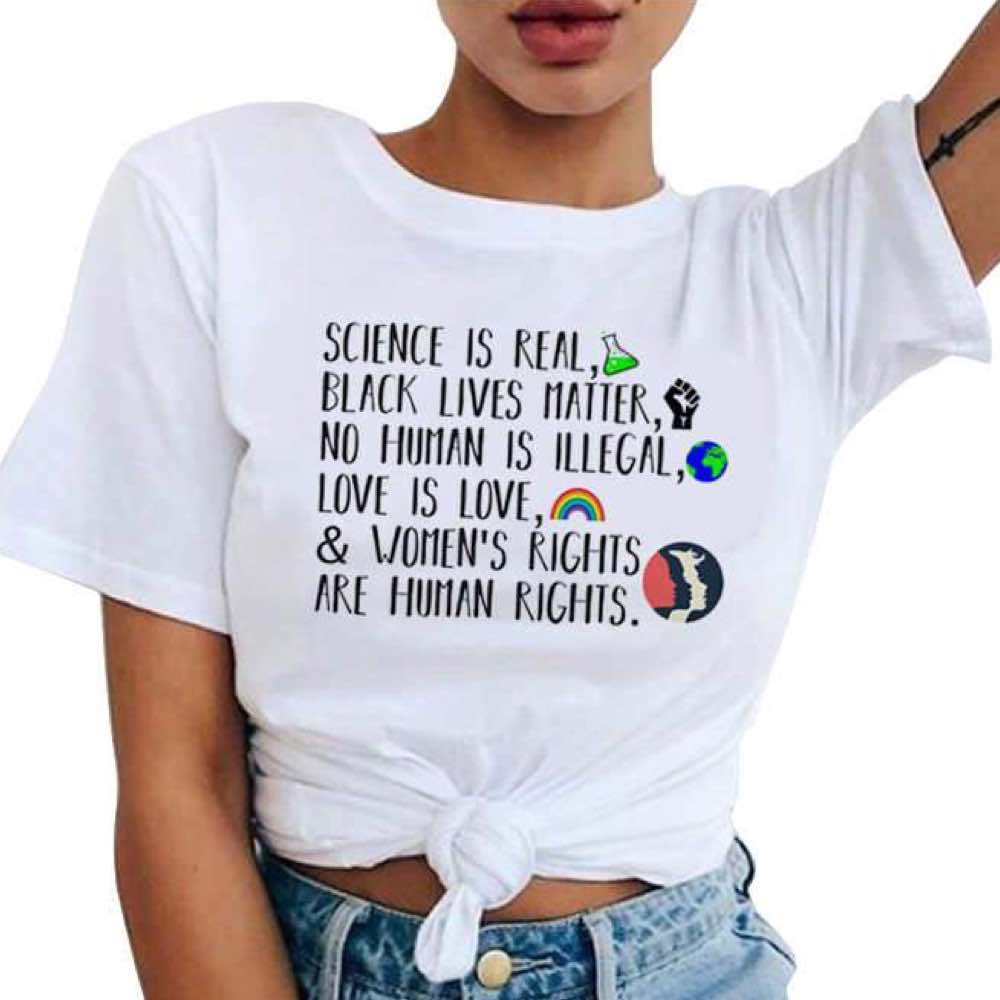 T-Shirt Militant Noir Gay Science