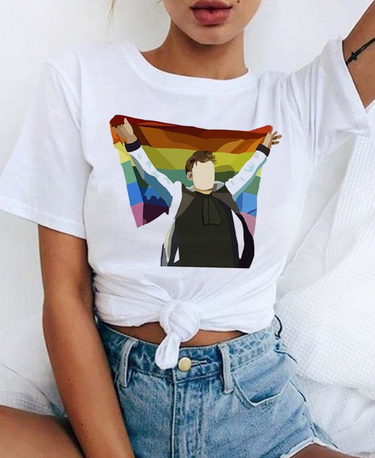 T-shirt Drapeau Fierté