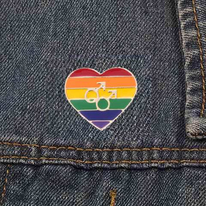 Pins Coeur Gay